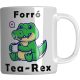 Forró Tea-Rex - kerámia bögre 3 dl