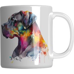 Dán dog kutyás kerámia bögre 3 dl - névvel is kérhető