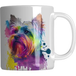   Yorkshire Terrier kutyás kerámia bögre 3 dl - névvel is kérhető