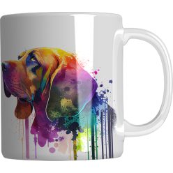   Basset hound kutyás kerámia bögre 3 dl - névvel is kérhető