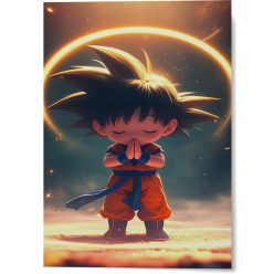   Son Goku falikép 18x25 cm - mágnessel rögzíthető (a csomag tartalmazza)